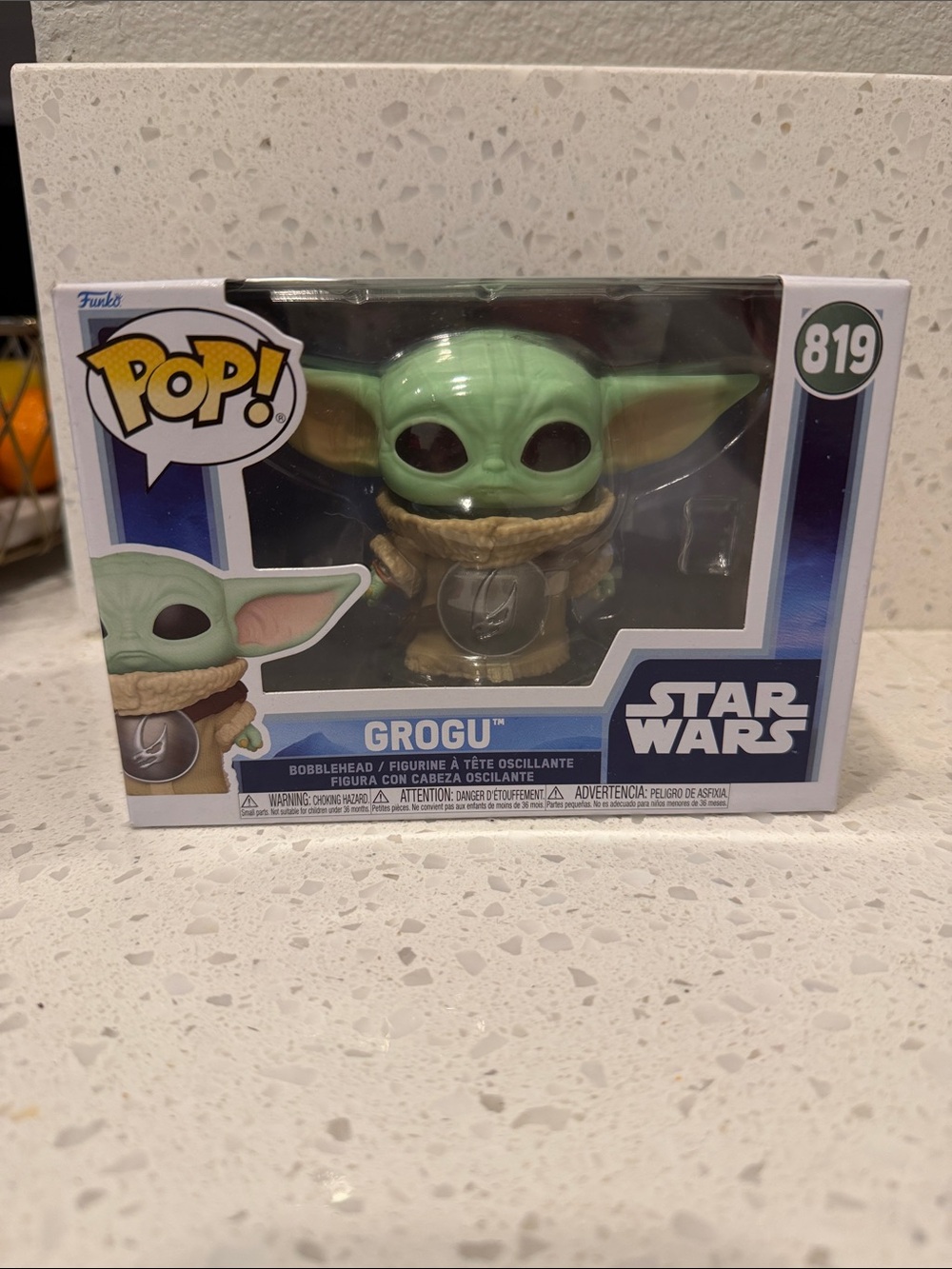 Funko Grogu Pop! Figure - Green & Tan NEW